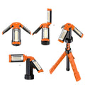 NNETM Rechargeable Work Light with Stand Portable Camping Lamp