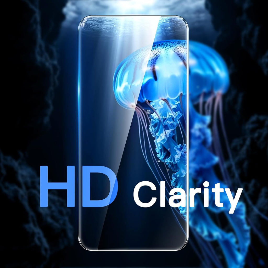 JETech Screen Protector for iPhone 17 6.3-Inch, Tempered Glass Film with Easy Installation Tool, 9H Hardness, Case-Friendly, 3-Pack