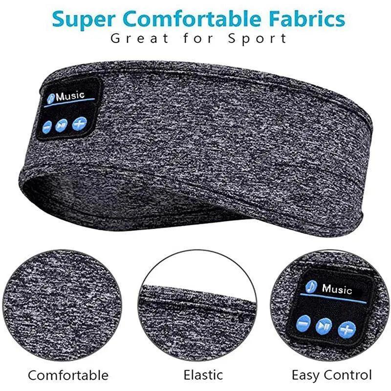 Wireless Bluetooth Eye Mask Headphones Sleep Headband for Relaxation and Meditation