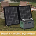 NNETM Portable Solar Panel Charger (2-in-1)